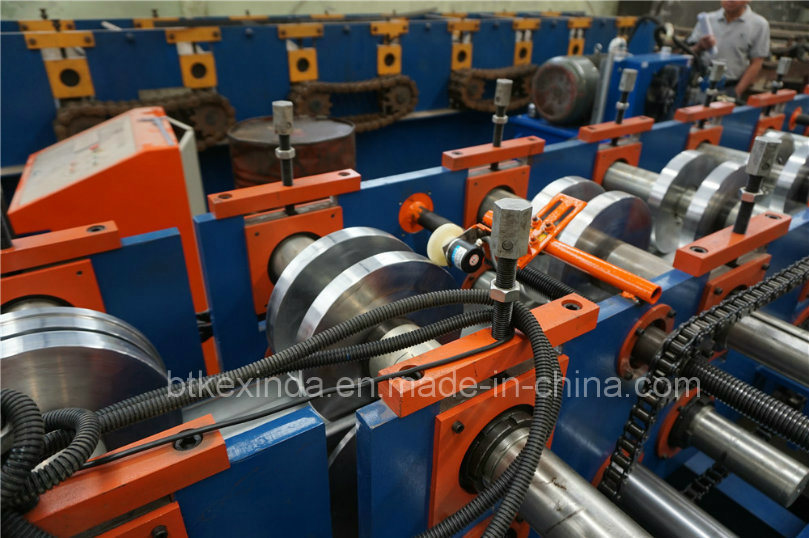 Kxd Automatic Pre-Cutting C Purlin Steel Profile Roll Forming Machine