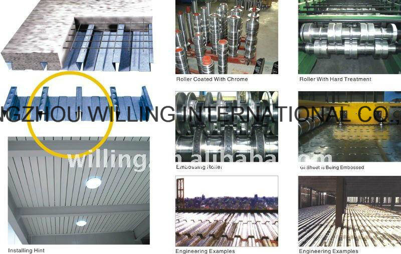 Trapezoidal Profile Steel Cold Roll Forming Machinery