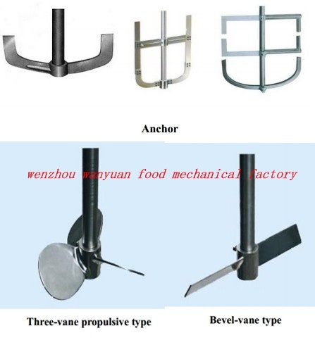 1000 Liters Steam Heating Stainless Steel 304 Ice Cream Pasteurizer Machine