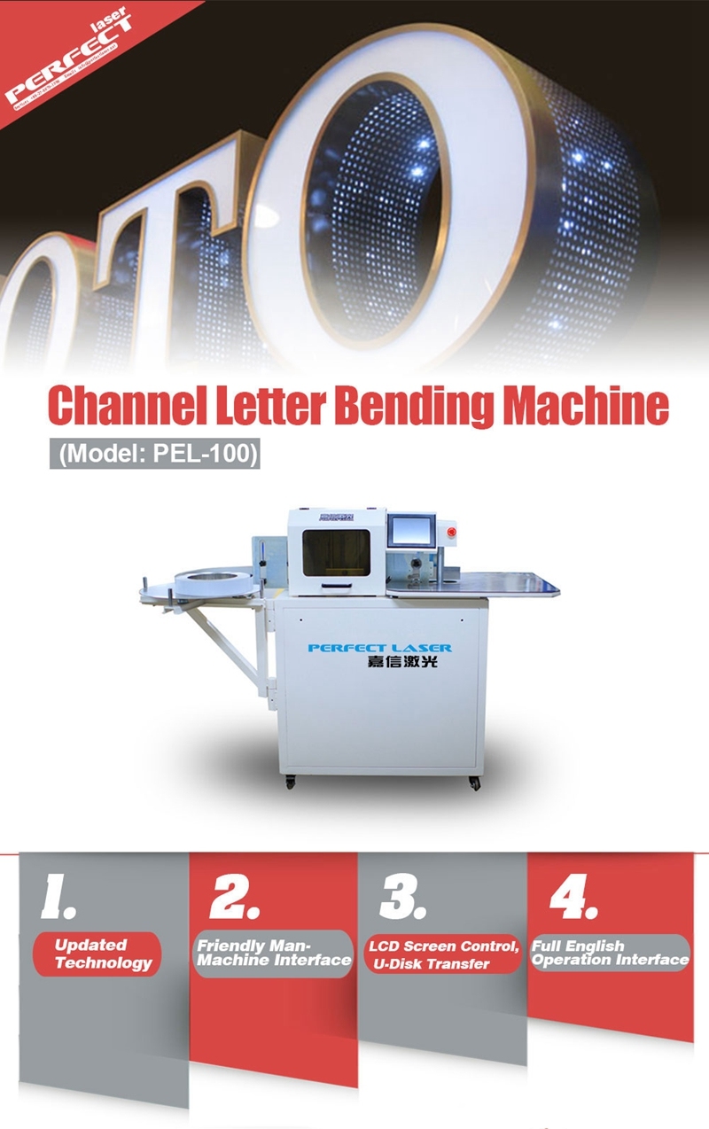 CNC Automatic Channel Letter Bender Machine (PEL-100)
