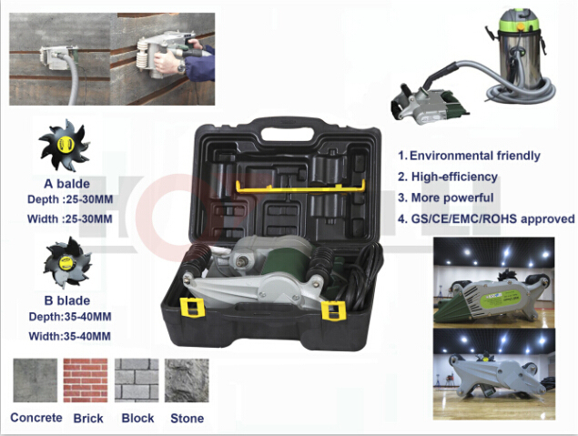 Electric Concrete Wall Chaser 1450W Power Tools (Z1R-YF-3580)