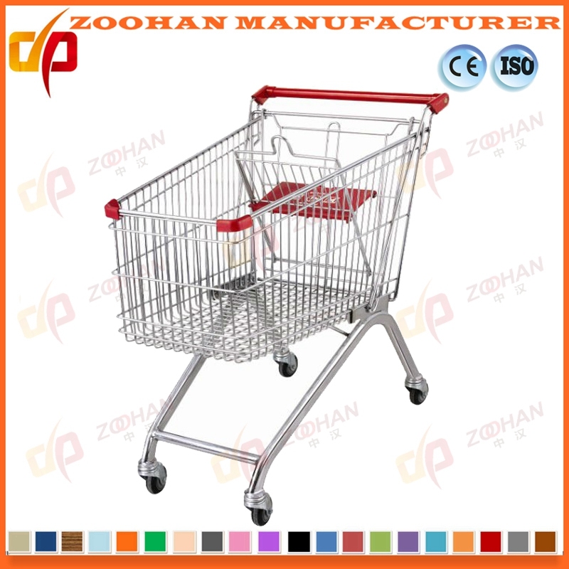 Metal Kids Children's Store Supermarket Shopping Cart Trolley (Zht177)