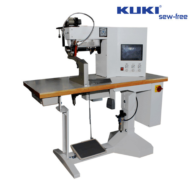 New Technology Feed Arm with Heating Belt Bonding Garments Machine