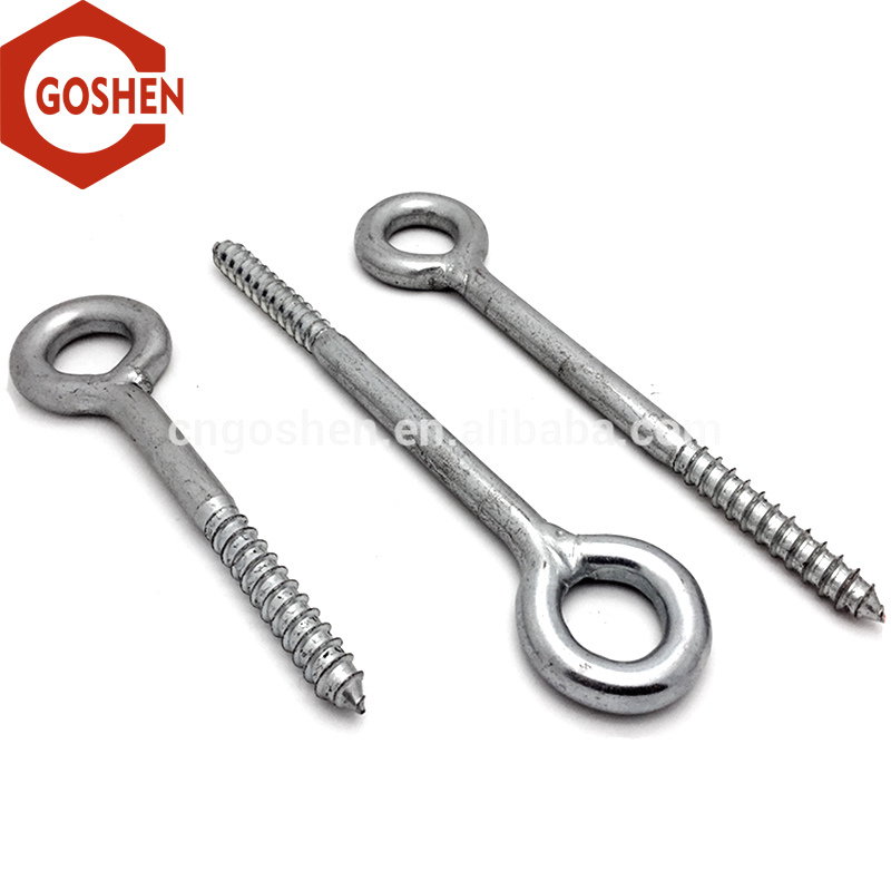 Carbon Steel Zinc-Plated Eyele Bolt / Eye Hook Screw