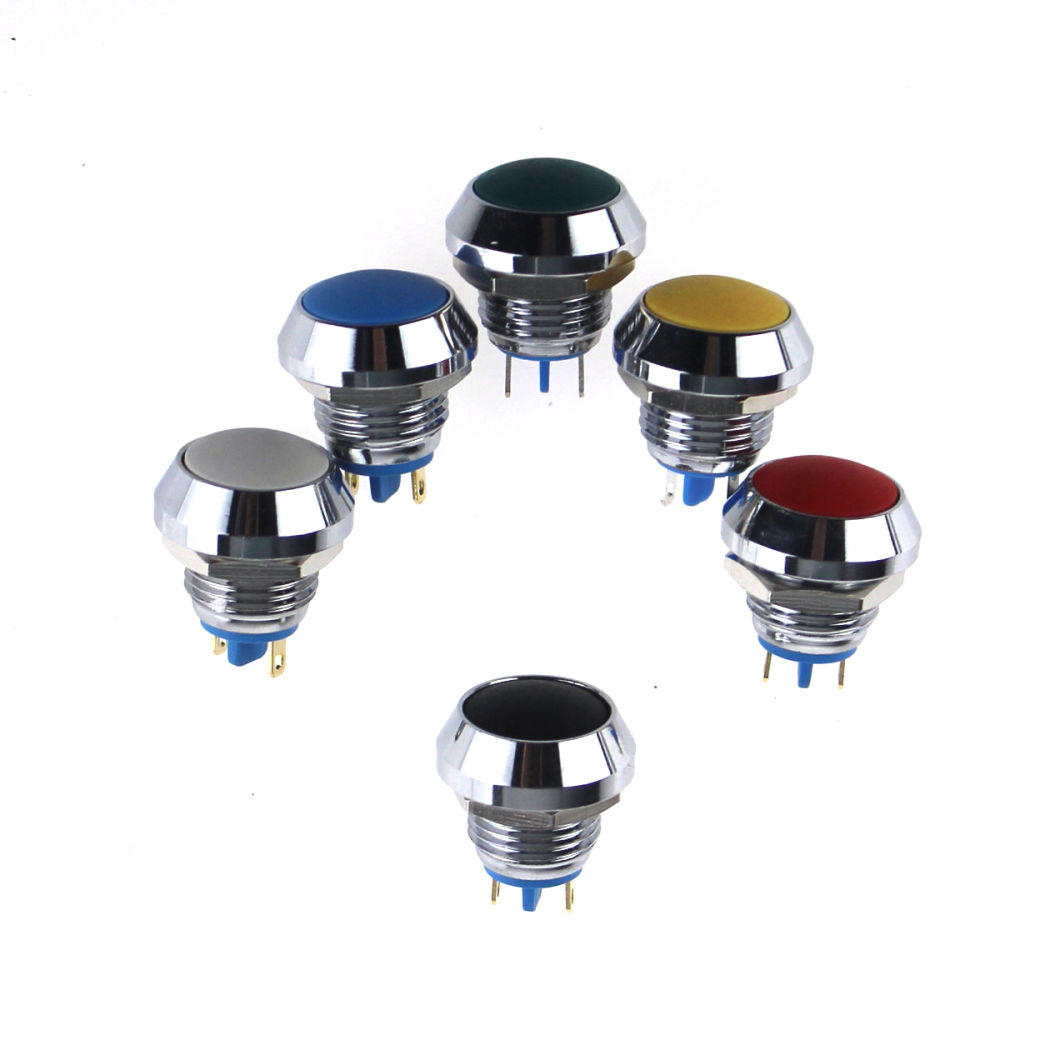 Yumo ABS12c-Q1 Different Colors of 12 mm Head Instant Metal Button