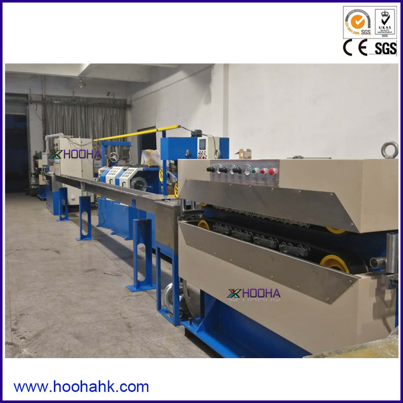 Single Screw PVC PE TPE Wire and Cable Extruder Line