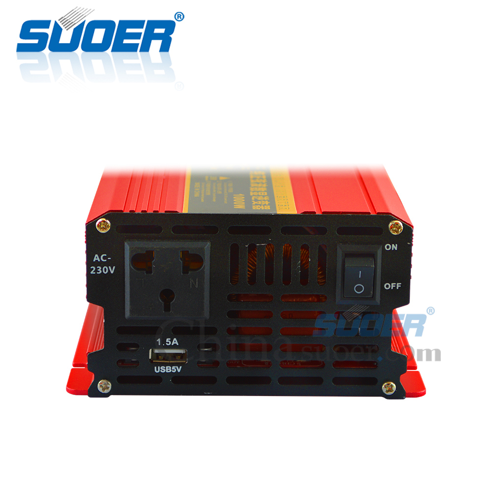 Suoer 12V 220V 1000W Pure Sine Wave Power Inverter with LCD Display (FPC-D1000A)