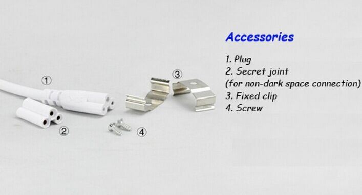 LED Fluorescent Light T8, Integrated LED T8 Tube