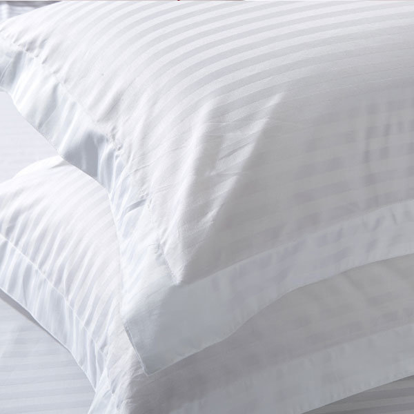 Plain White Satin Cotton Hotel Bed Linen/Duvet Cover