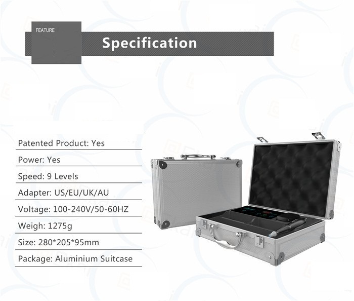 Suitcase-Style Digital Permanent Makeup Tattoo Machine Artmex V3