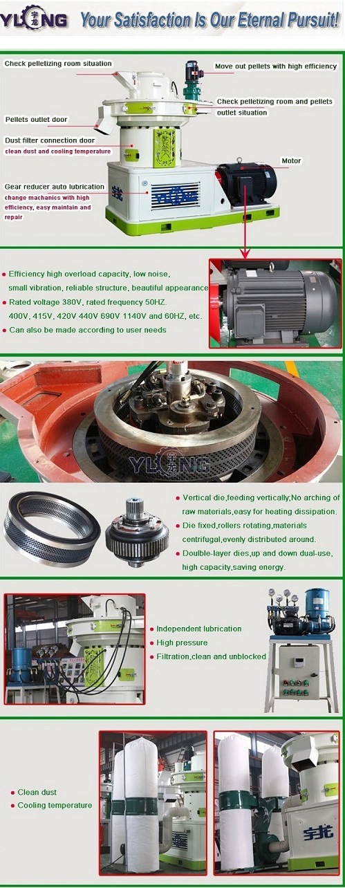 4-6t/H Biomass Wood Sawdust Pellet Production Machine Line