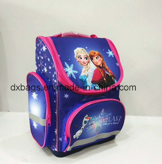 300d Polyester Frozen Child Backpack, School Bag