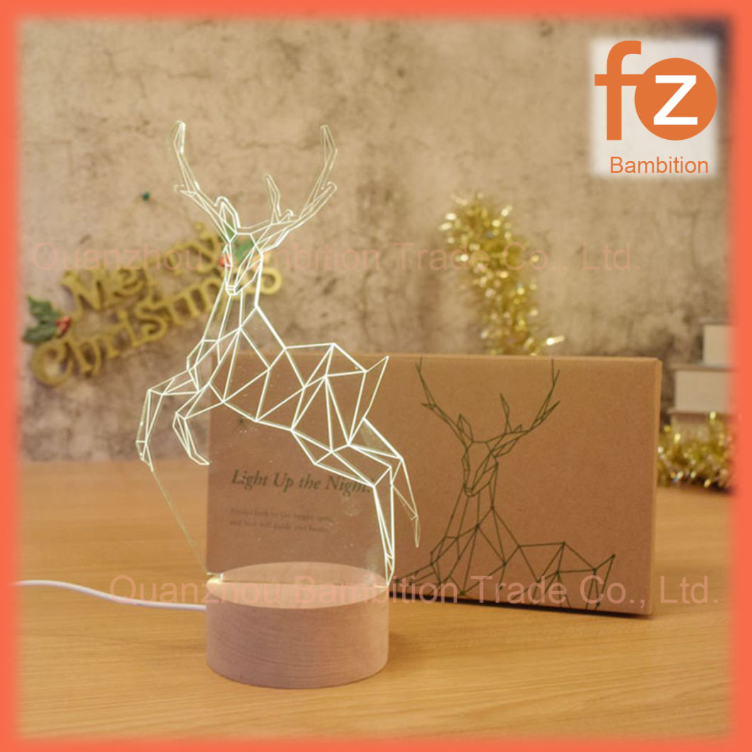 Creative Christmas Gifts Good Sales Table LED Lamp Fz020004