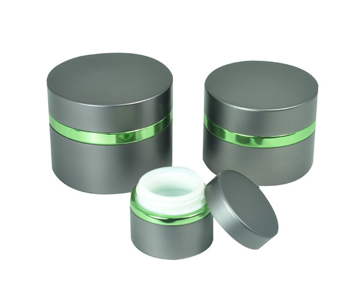 Aluminum Coating Cosmetic Cream Jar, Empty Aluminum Jar