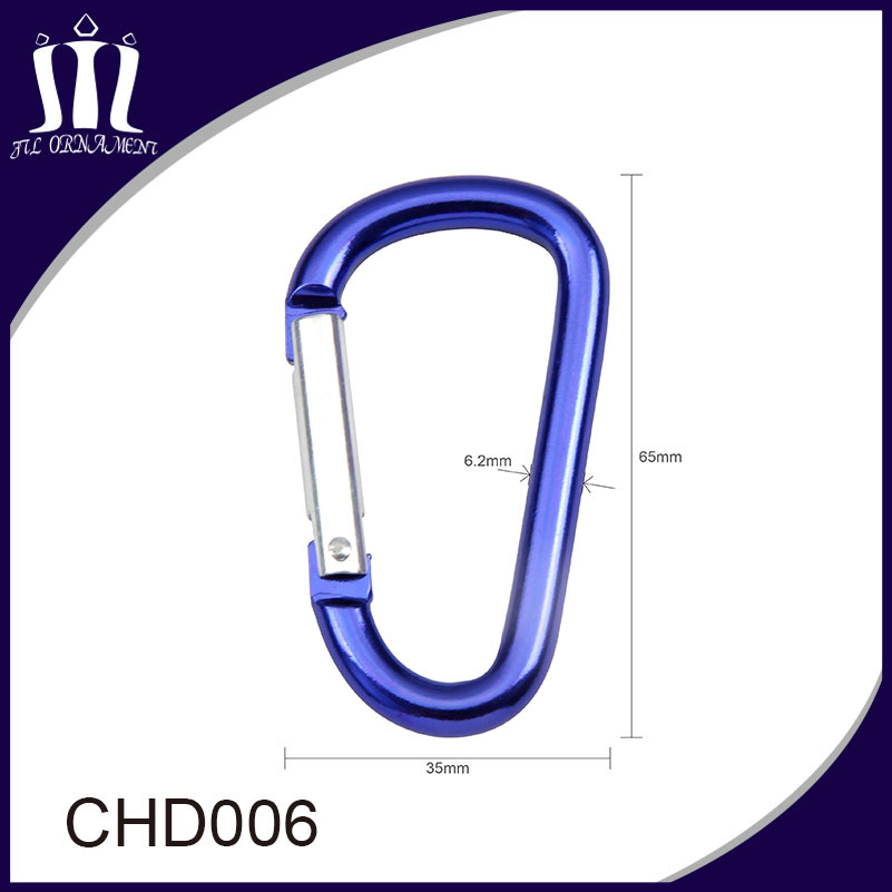 Cheap Small Decorative Metal Climbing Carabiner Hooks