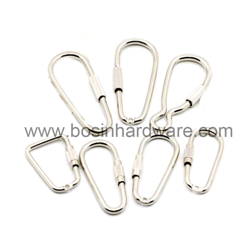 Hot Metal Steel Split Keyring with Chain