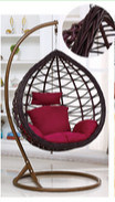 Modern Outdoor Garden Hanging Egg Swing Chair with Cushion