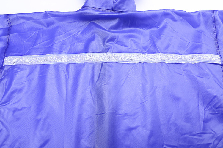 Custom Logo Printed Disposable Rain Poncho/PVC Raincoat