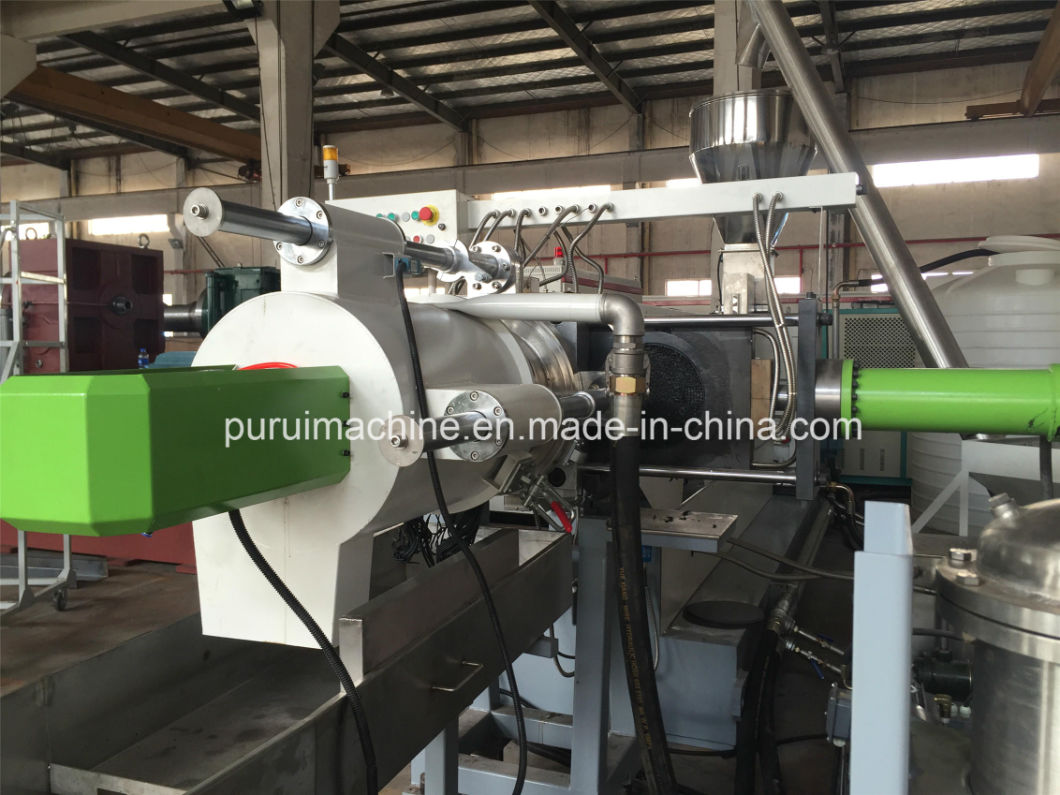 Plastic PE, PP Bottle Regrind Material Granulating Machine