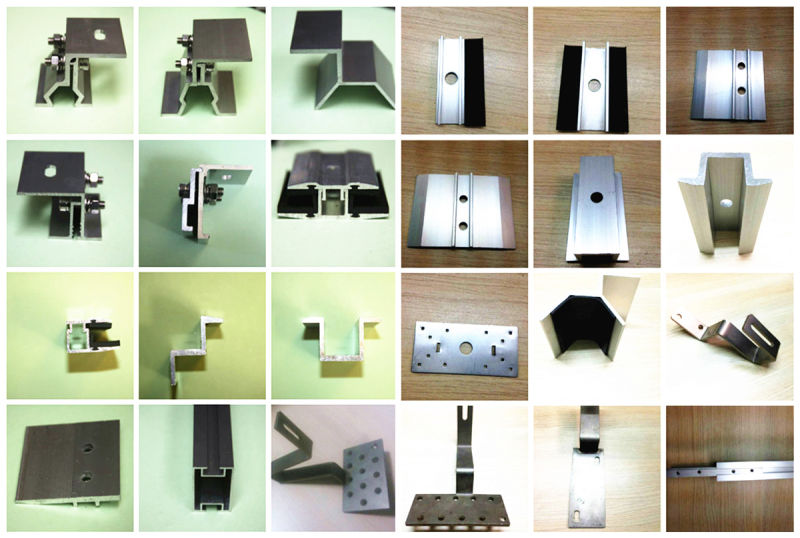 China Manufacture Aluminum Rooftop Solar Mounting Brackets