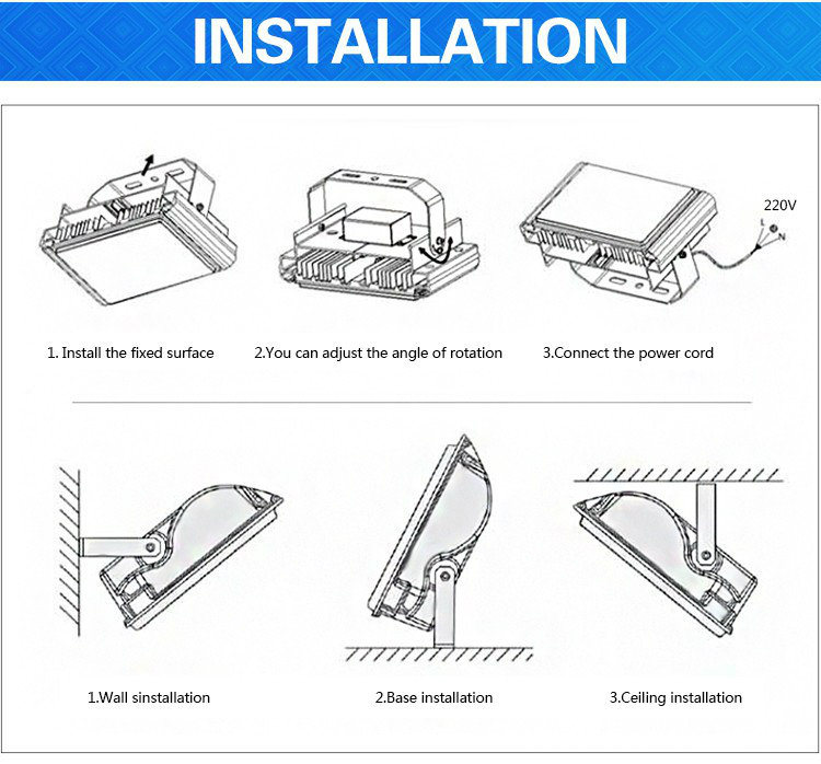 Hot Sale 10W 50W 150W 200W Hot Sale LED Flood Light