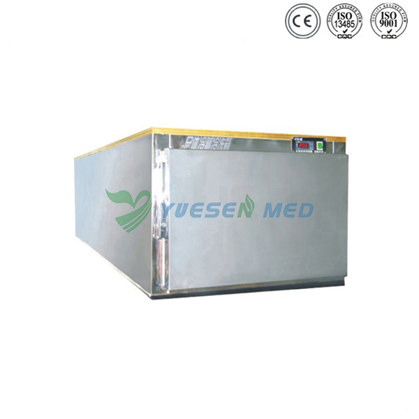 Ystg0101 Medical Hospital Mortuary Euqipment 1 Door Morgue Body Refrigerator