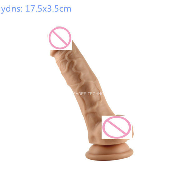 Sex Toy Silicone Penis Realistic Dildo with Suction Cup