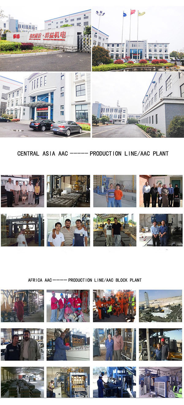 Autoclave Aerated Concrete Wall Panel Forming Machine 100000m3 - 150000m3