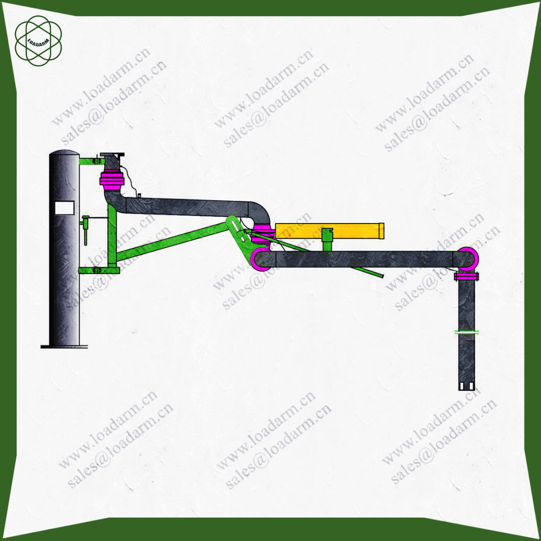 Spring Cylinder Balanced Truck Loading Arm or Top Loading Crane