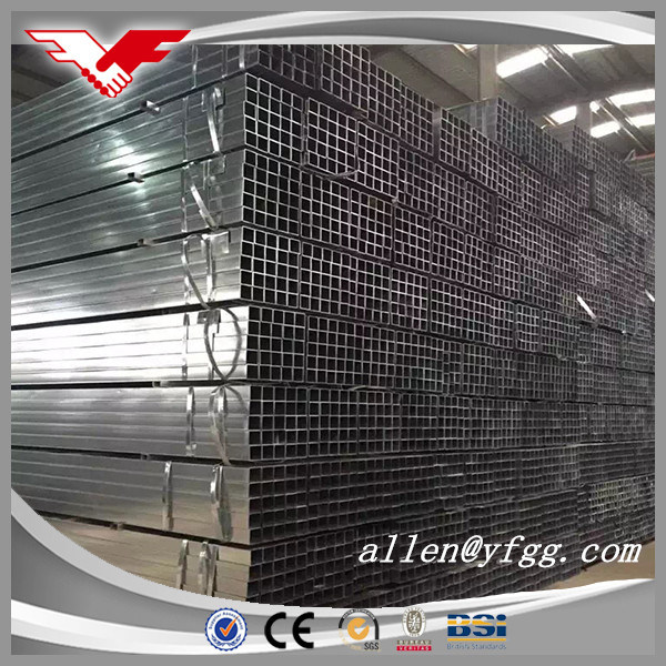 Agricultural Greenhouse Used Galvanized Square and Rectangular Steel Tubes