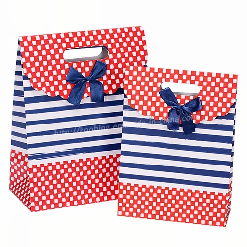 Customized Design Art Paper Handle Bag/Handbag for Garment