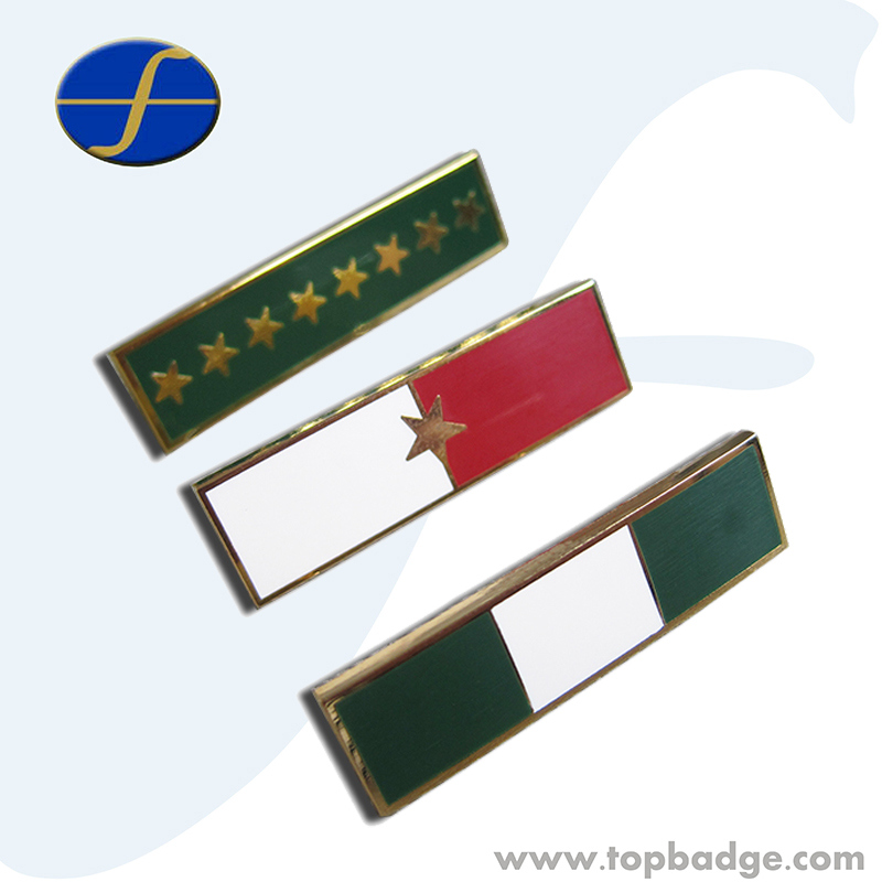 Wholesale Custom National Flag Printing Logo Soft Enamel Badge Pin