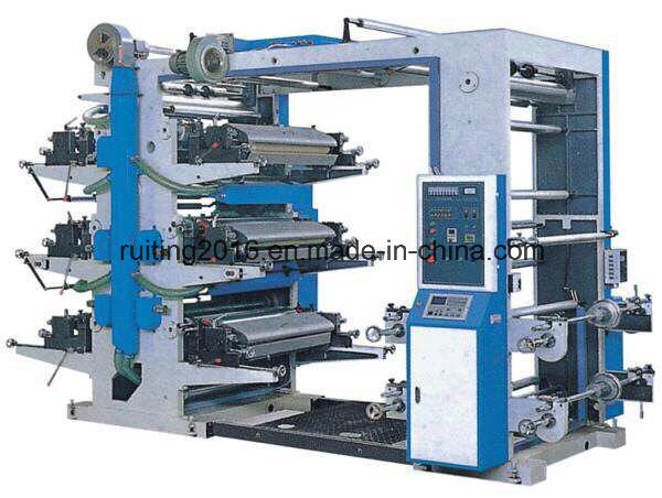 Yt-61000 PVC Coated Paper Film Flexographic Printing Press Machine