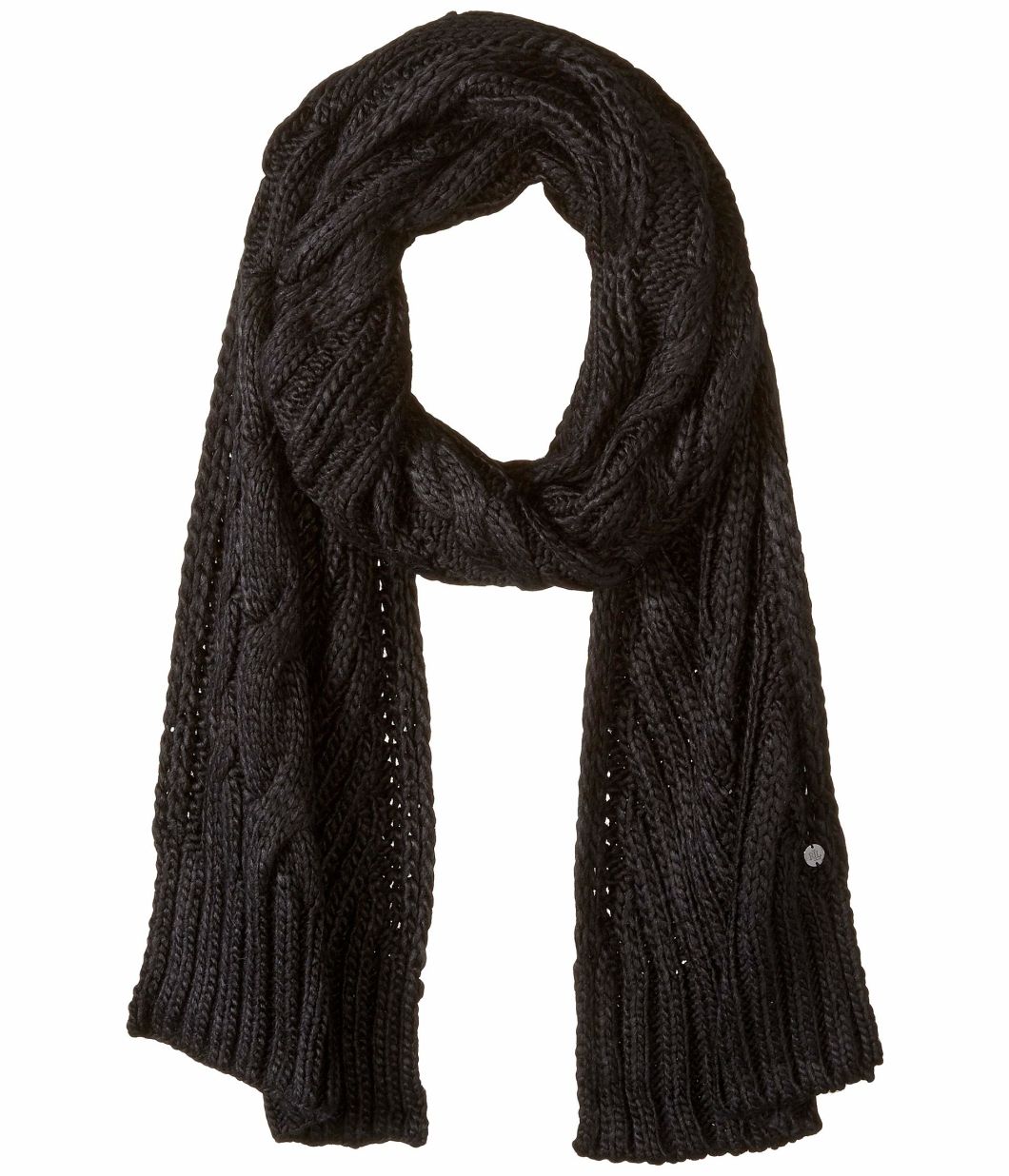 BSCI Audit Custom 100% Acrylic Winter Warm Ribbed Cable Knit Scarf