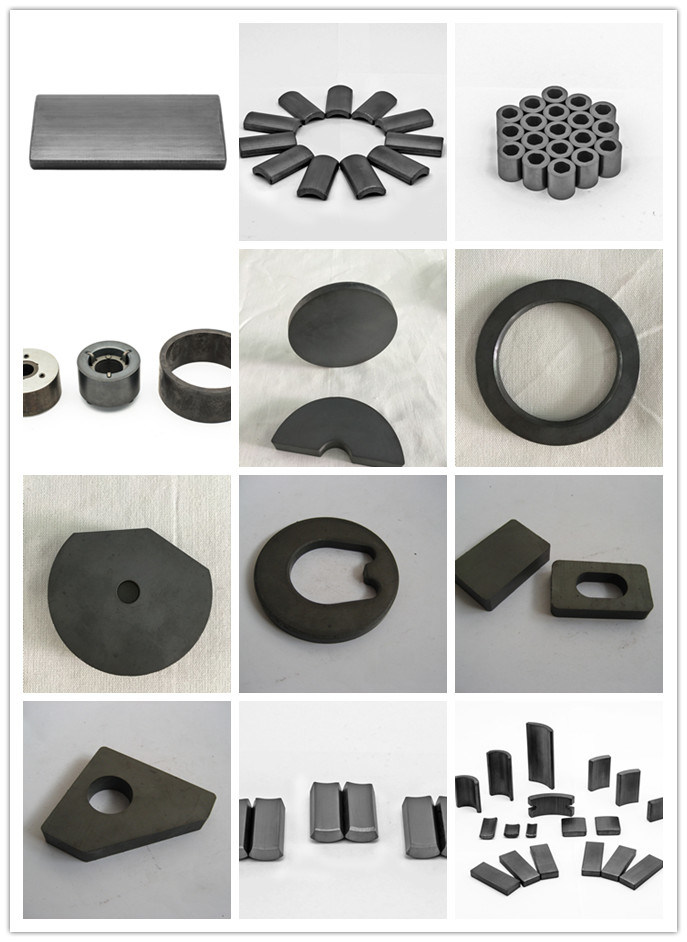 Permanent Ferrite Ring Magnet, Customized Sizes Are Accepted