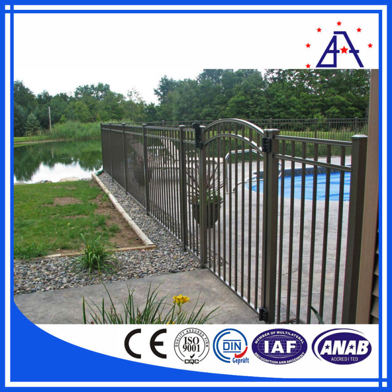 High Qualtiy Anodized Aluminium Mesh Pool Fence