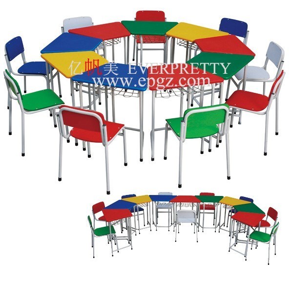 Cheap Price Table Enfant /Children Furniture Desk/Colourful Kid's Table & Chair