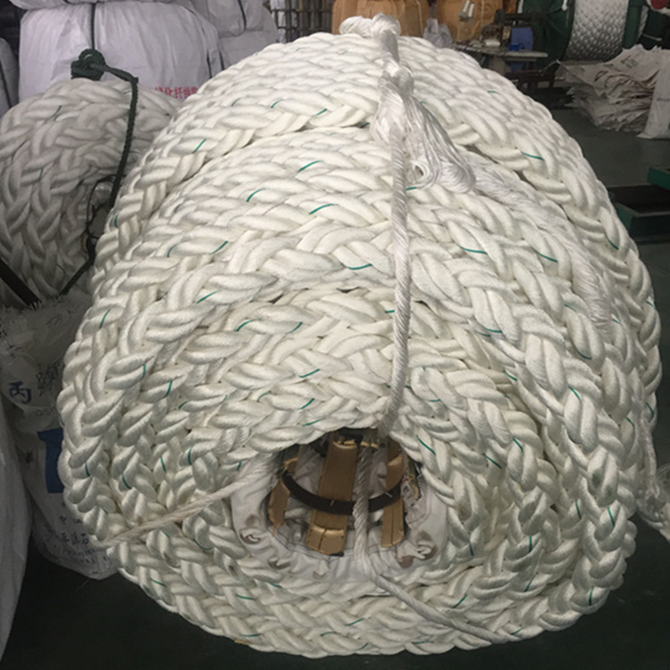 8 Strand 100% Nylon Polyamide Mooring Rope