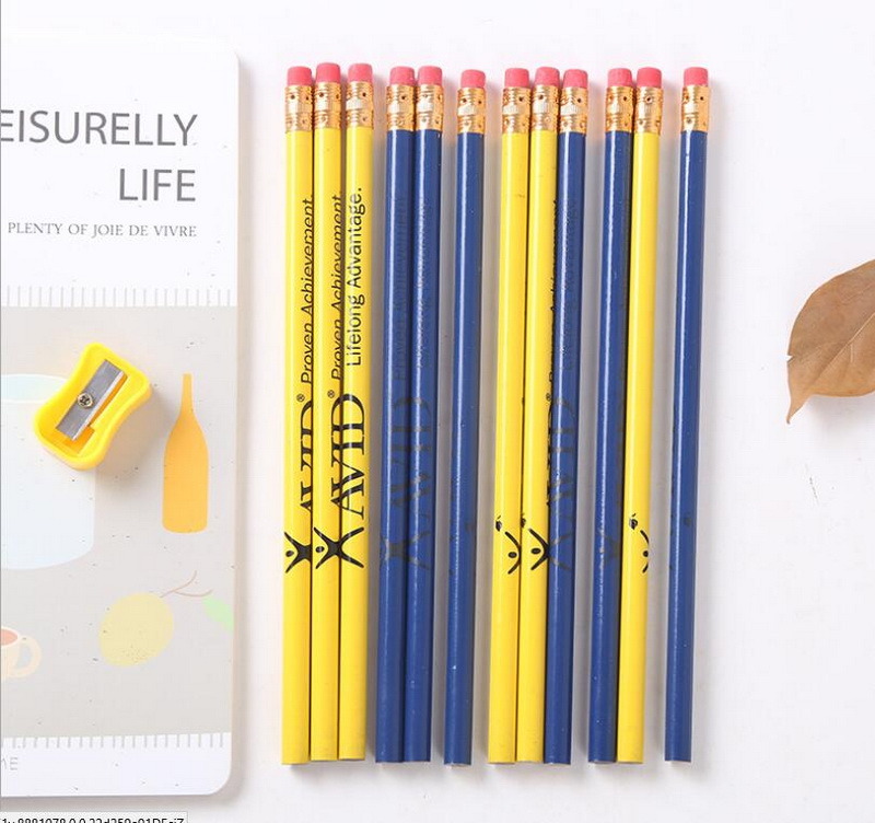 Wholesale Custom Print Pencil Hb Wooden with Logo in 2018