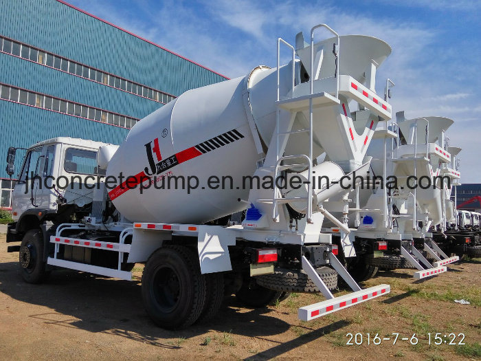 China Hot Sale Mini 3cubic 4cubic 5cubic Concrete Mixer Truck Truck Mixer Cement Delivery Truck with Best Price