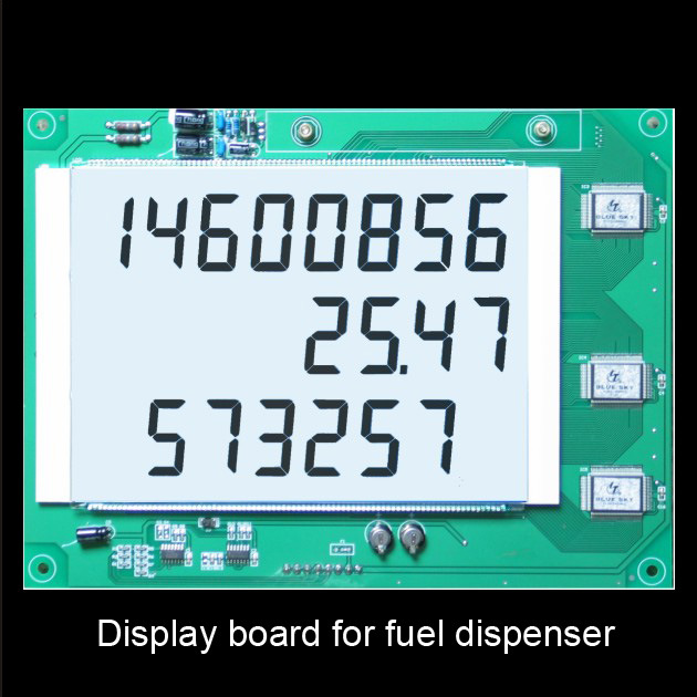 Display Board for Fuel Dispenser