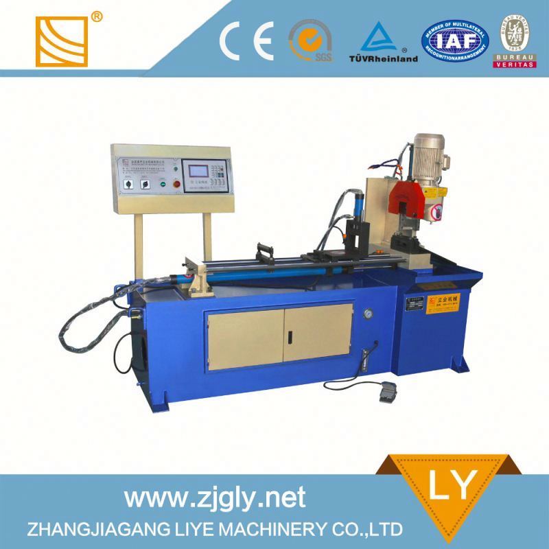 Yj-325CNC with Well-Designed Feed System Steel Tube Cutting Machine