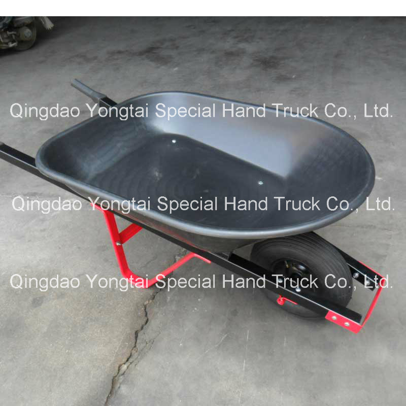 4cuft 58 Liter Black PP HDPE Poly Tray for Wheelbarrow