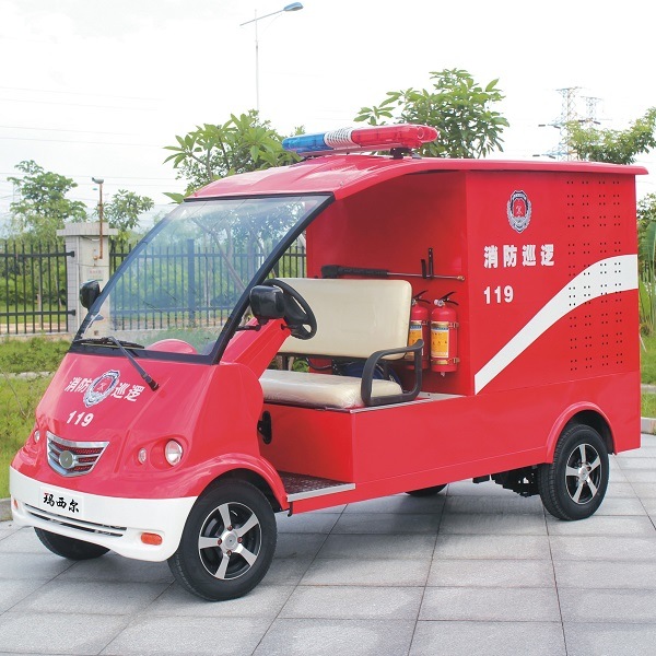 CE Approved Electric Vehicle Mini Fire Fighting Truck Dvxf-3