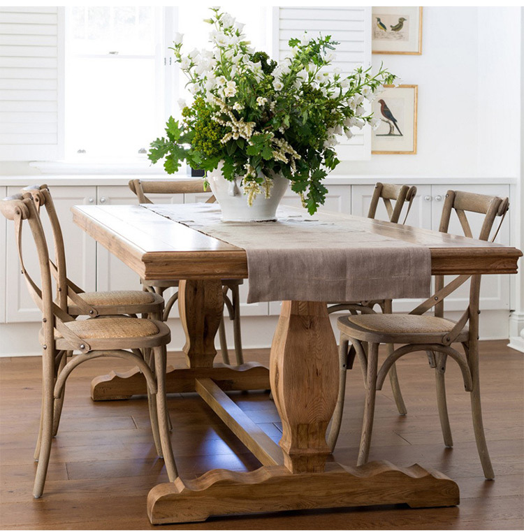 (SL8123) Antique Wooden Wedding Dining Chair for Restaurant Furniture