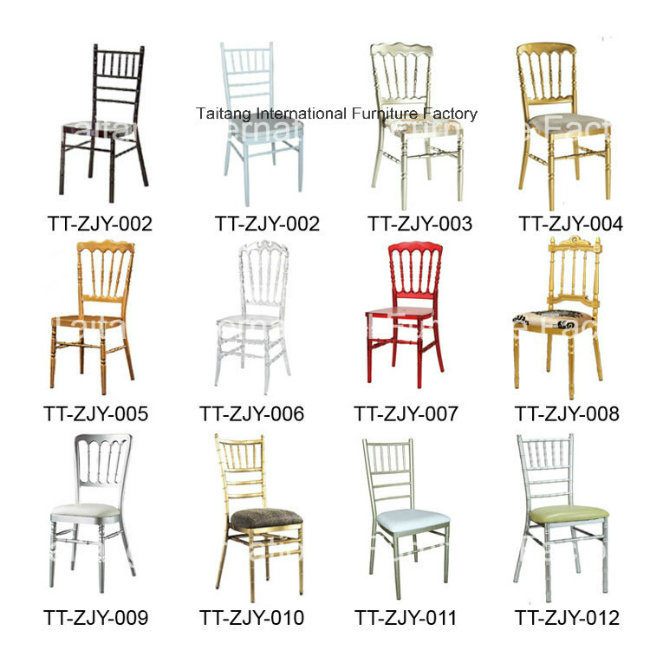 Stacking Wedding Banquet Used Metal Chiavari Chair