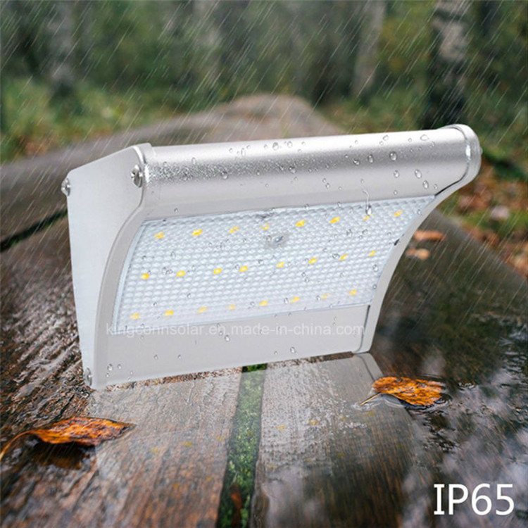 4 in One Mode Outdoor Wall Light Solar Sensor Garden Light 24 LED