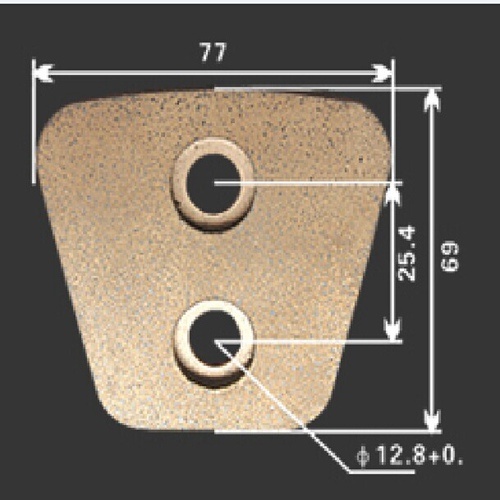 High Quality Copper Ceramic Clutch Button