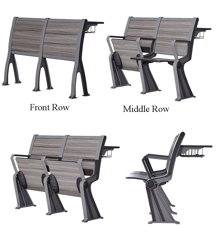 China University Student Lecture Hall Middle School Public Classroom Furniture