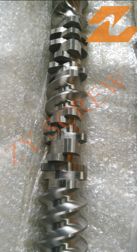 Screw Element and Segmented Barrel for Plastic Machinery